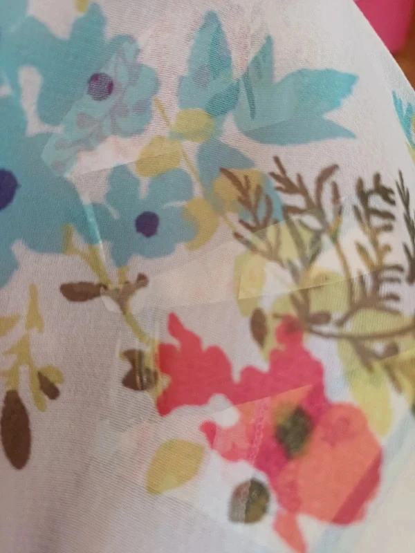Floral voile blouse size 40 – photo 6